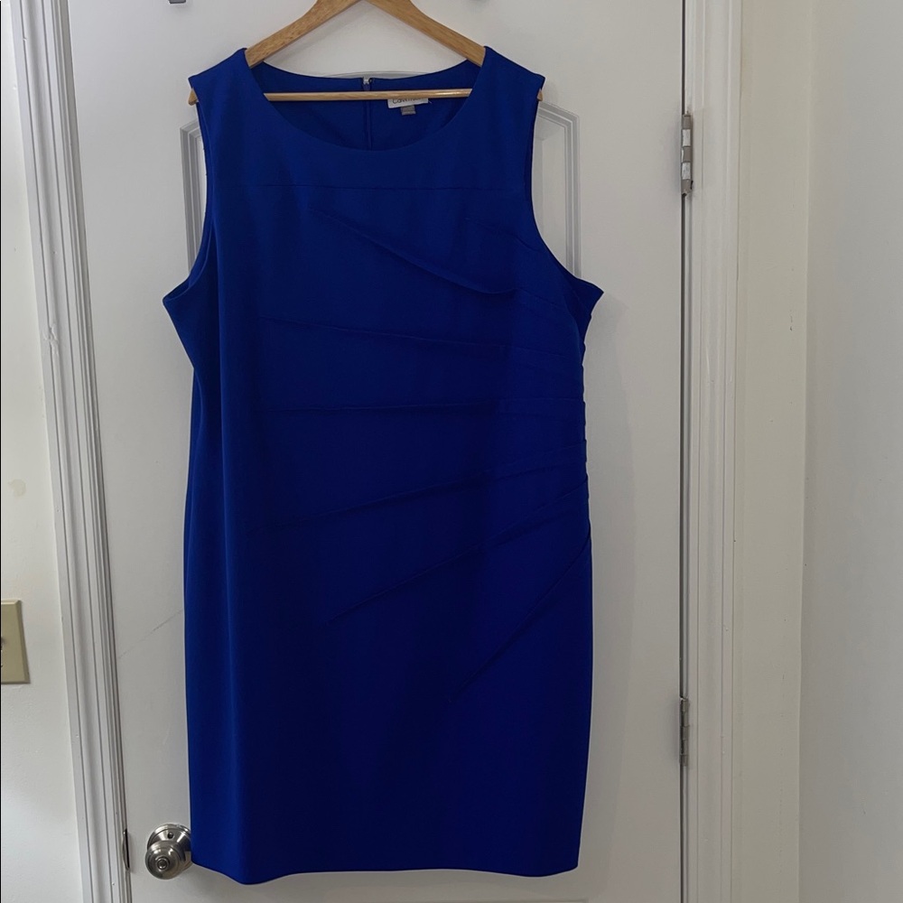 Calvin Klein Royal Blue Dress
